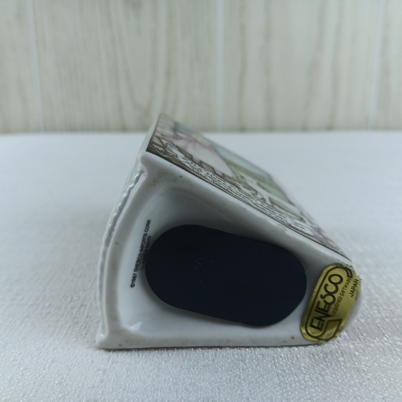 3.3" Enesco Karen Hahn Vintage 1987 Mother Goose Book Ceramic Bank Fairy Tale. - Picture 9 of 13